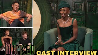 Wicked Cast Interview [upl. by Ainomar]