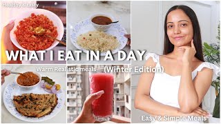 WHAT I EAT IN A DAY for Healthy Body amp Clear Skin 2024   Winter Edition  Gulguli Singh [upl. by Meghan994]