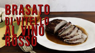 Brasato al vino rosso  Ricette autunnali  Chef Deg [upl. by Aiekram]