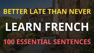 Learn 100 French Phrases For Beginners and Intermediates  Health and Wellness [upl. by Shafer984]