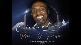 Celebrating The Life Of Ruthven J Thompson [upl. by Adnirem84]