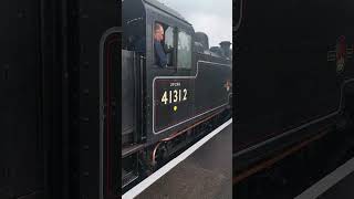 Didcot Railway Centre 20th September 2024 With BR Ivatt Tank 41312 Arriving Back At Didcot Station [upl. by Tasia]