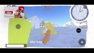 Getting Alice’s necklace  funny glitch with it Roblox fundamental paper school READ DESCRIPTION [upl. by Checani]