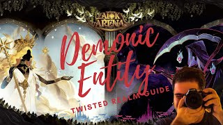 AFK Arena  Twisted Realm  Demonic Entity Nemora Guide [upl. by Ahsikan]