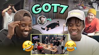 Reacting to GOT7 being drunk Funny moments [upl. by Drawoh]