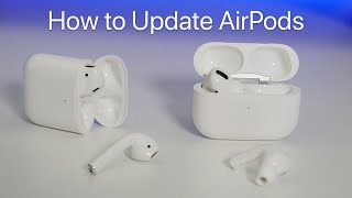 How To Update AirPods AirPods Pro firmware  Software Update Guide [upl. by Georg]