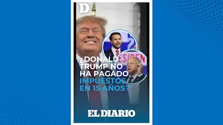 Walz se equivoca al decir que quotDonald Trump no ha pagado impuestos en 15 añosquot  El Diario [upl. by Anuahc]