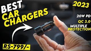 Top 4 Best Car Charger Under 1000Rs  Best Car Charger For iPhone  Car Charger 2023 [upl. by Annovaj]