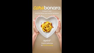 Barilla  Carbonara Day 2021 [upl. by Kirstin180]