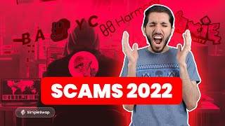 The biggest CRYPTO SCAMS of the year 2022 💀  YouTube Music [upl. by Jos62]