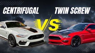 BEST Ford Mustang SUPERCHARGER TWIN SCREW vs CENTRIFUGAL [upl. by Akira151]