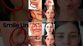 Face exercise 🔥👀 faceexercise skincare shorts trending fyp yt [upl. by Ellynad]