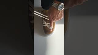 Casual shoessneakers laces tie technique clean look [upl. by Hairim200]