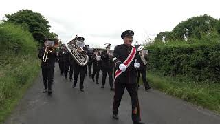 Wellington Memorial Silver Band  Saintfield Mini 12th 2021 [upl. by Tija85]