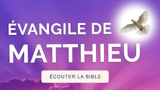 ÉVANGILE de MATTHIEU 🙏 ÉCOUTER la BIBLE AUDIO livre complet [upl. by Nnayllehs]