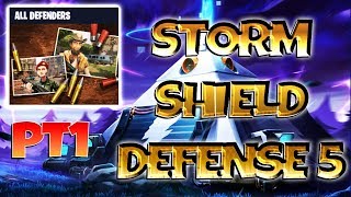 FORTNITE  PvE Storm Shield Defense 5 SOLO  Part 1  Preparing Defenders  3 Star Defenders [upl. by Miharba]