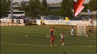 Canadian u19 nationals field lacrosse goalie highlights ￼ ￼ [upl. by Yntruoc]