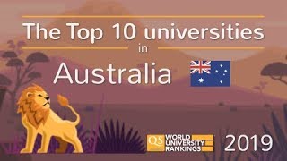 Meet Australias Top 10 Universities 2019 [upl. by Stearne]