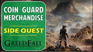 Coin Guard Merchandise  Greedfall Side Quest Guide [upl. by Suoirad]