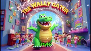 quotThe Wally Gator Theme Song 🐊🎶  Fun Kids Song  Sing Along with Wallyquot [upl. by Aihsenet]