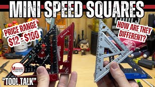 Mini Speed Squares from 12100  How Are They Different milwaukee swanson martinez tools [upl. by Yroj781]