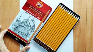 Unboxing KOHINOOR Graphite pencils [upl. by Acissj]