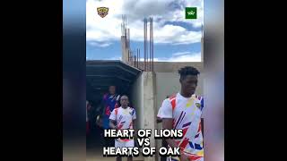 Hearts Of Oak Warming up against Hearts of Lions [upl. by Alemap512]