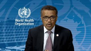 Dr Tedros Adhanom Ghebreyesus DG of WHO on Sepsis  Opening Remarks at WSC Spotlight 2017 [upl. by Adnoyek998]