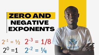 Zero and Negative Exponents Explained [upl. by Nodle16]