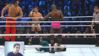 WWE Great Khali team amp Tyson team vs Titus team amp Epico Team 20121214 [upl. by Scevo]