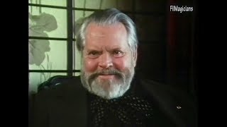 Orson Welles interview on The Magnificent Ambersons and Its All True [upl. by Vally597]