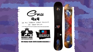 20232024 4X4 BY FOREST BAILEY  GNU SNOWBOARD [upl. by Elohcan]