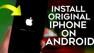 Real iPhone System Install On Android Complete 100✓True Method  No Fake [upl. by Niattirb844]