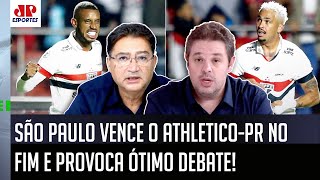 quotISSO PRECISA SER DITO gente O São Paulo estáquot VITÓRIA sobre o AthleticoPR PROVOCA DEBATE [upl. by Duer]