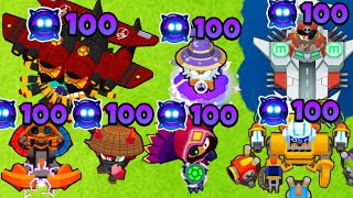 How Good Are ALL MAXED PARAGONS BTD6 [upl. by Nabla]