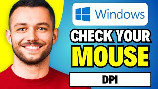 How to Check Your Mouse DPI in Windows 1011  Laptop amp PC 2024 [upl. by Corabella]