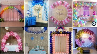 Balloon decoration ideas for birthday  Balloon decoration [upl. by Notlew776]