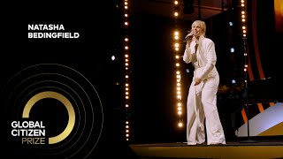 Natasha Bedingfield Performs Unwritten  Global Citizen Prize 2023 [upl. by Uuge]