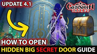 Where You Can Find Arkhium Lumenite Key To Open Hidden Big Secret Door Guide Genshin Impact 41 [upl. by Assirok805]