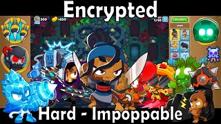 Bloons TD 6  Encrypted  Hard  Impoppable [upl. by Rodgers744]