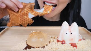 BEST DESSERT EVER ASMR EATING SOUNDS NO TALKING  SASASMR [upl. by Otrebide104]