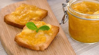 MERMELADA de MELOCOTÓN Y MANZANA con miel 🍑🍏 Receta fácil con FRUTA de temporada 🍯 Cocinatis [upl. by Carola822]