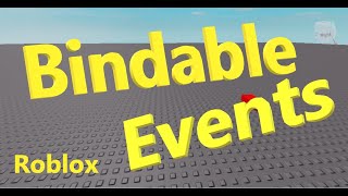 Roblox Bindable Events Roblox Studio Tutorial for New Beginners Series 2 N222 [upl. by Seth]