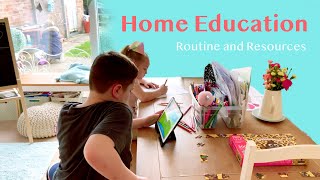 Home School UK  Routine and Resources Feb 2020 Homeschool [upl. by Jaime]