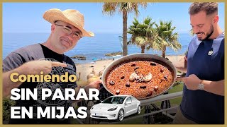 Restaurante PIJO y CARO con BUENAS VISTAS y BUENA COMIDA RUTA GASTRONÓMICA de la COSTA del SOL 3 [upl. by Oilisab]