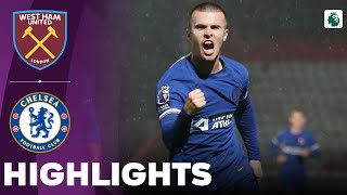 Chelsea vs West Ham United  U21 Premier League 2  Highlights 09022024 [upl. by Orodoet]