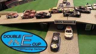 NASCAR DECS Season 8 Race 3  Figure 8 Circuit [upl. by Nilpik651]