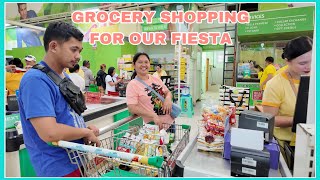 SHOPPING IN PRINCE SUPERMARKET LARENA FOR OUR COMING FIESTA  atemilesdiary [upl. by Gerrit]