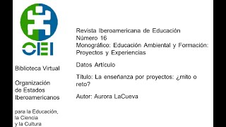 2a Sesión CTE Tema 3 La Enseñanza por Proyectos ¿Mito o Reto para los Docentes [upl. by Isoais]