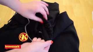 How to rethread a drawstring [upl. by Staffan]